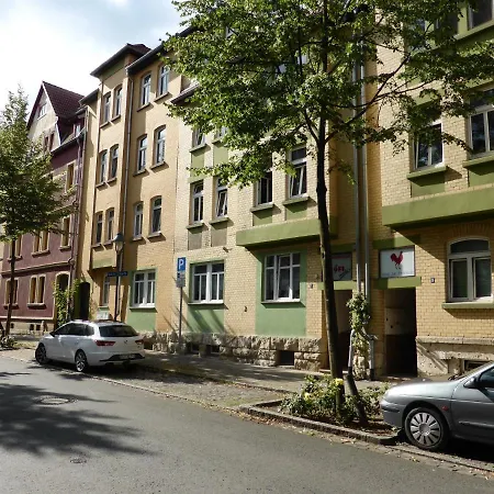 Jena City Apartment, Balkon, Sonnig, Wifi, Parkplaetze, Naehe Zentrum Extérieur photo