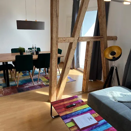 Jena City Apartment, Balkon, Sonnig, Wifi, Parkplaetze, Naehe Zentrum Extérieur photo